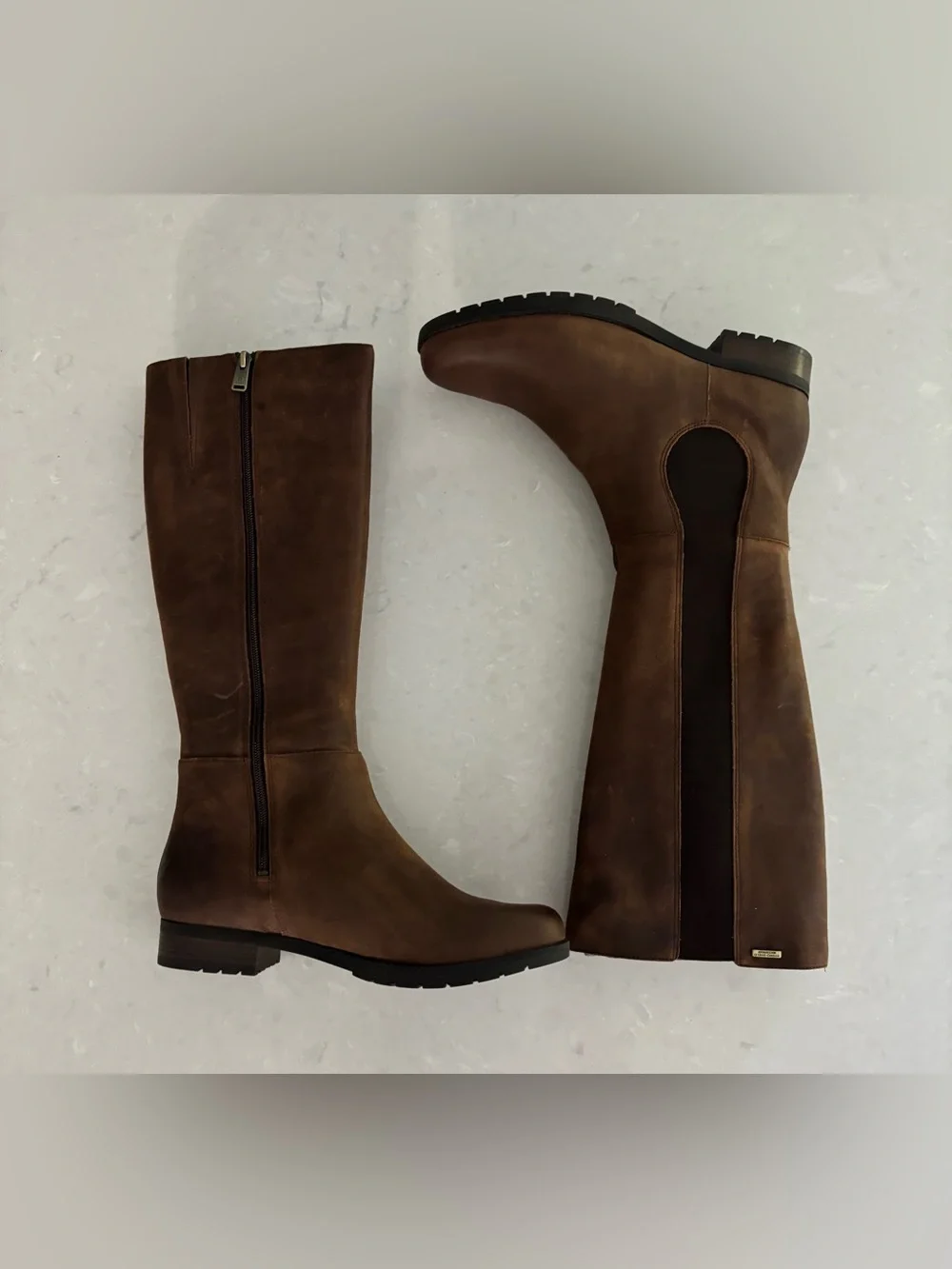 Rockport Tristina Tall Chelsea Leather Boots